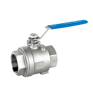 Válvula de Aislamiento de Bola de 2 Piezas, Eléctrica y Neumática, AISI 304 316 EN10213 1.4308 1.4408, NPT BSPT DIN259 DIN2999 ISO228, Roscada, Base OEM - Product Image 1