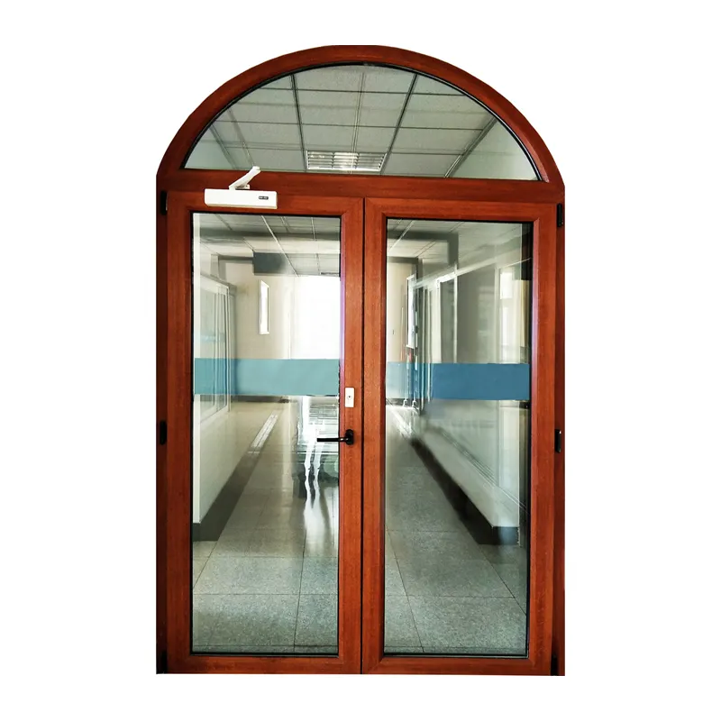 Puerta de Pvc de alta velocidad para balcón, puerta sólida de fabricación Exterior para casas, precio barato