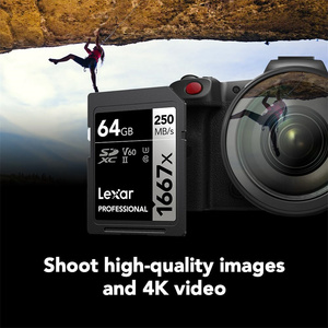 Professional <b>Card</b> Silver Series 1667x 64GB 128GB 256GB LSD128CRBCN1667 for 4K Video Camera LSD128CRBCN1667 256gb <b>Memory</b> <b>Card</b> for - Product Image 2