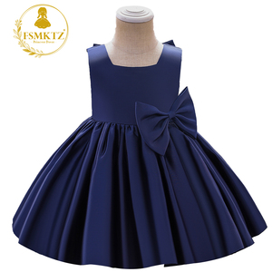FSMKTZ venta al por mayor <span class=keywords><strong>Boutique</strong></span> de lujo de diseño de Smocked ropa para niños niña lujo baile de graduación vestidos niños pequeños vestido de fiesta de cumpleaños L5115 - Product Image 4