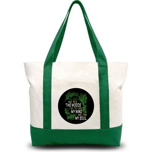 Personalized Custom <b>Name</b> Tote Bag, Premium Canvas, Reusable, Eco-Friendly, Gift for Women, Bridesmaids, Teachers, Nurses - Product Image 5