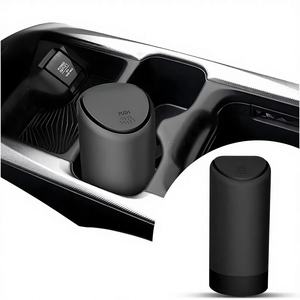 Mini Bote de <span class=keywords><strong>Basura</strong></span> Portátil para Auto, Ecológico, de Silicona, Impermeable y a Prueba de Fugas, con Tapa, para Hogar, Oficina, Cocina y Dormitorio - Product Image 1