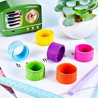 Bracelets à claquer personnalisés avec logo, colorés, en silicone, pour enfants et adultes, cadeaux de rentrée scolaire, bracelets arc-en-ciel à clipser
