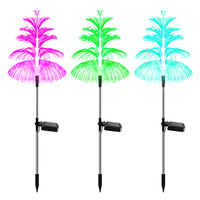 Lumières de méduses solaires à 7 couleurs changeantes, fleurs d'extérieur, guirlande lumineuse étanche pour la décoration de jardin, cour, patio, allée
