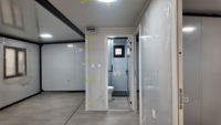 Maison conteneur extensible à structure en acier robuste, résistante au vent et aux tremblements de terre, villa modulaire préfabriquée pour les sites d'Afrique et d'Europe