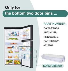 DA63-08646A อะไหล่ถังเก็บของใน<span class=keywords><strong>ตู้</strong></span><span class=keywords><strong>เย็น</strong></span> (ขนาดใหญ่) ใช้ได้กับ RT21M6213SR อะไหล่ถังประตู<span class=keywords><strong>ตู้</strong></span><span class=keywords><strong>เย็น</strong></span>ซัมซุง - Product Image 3