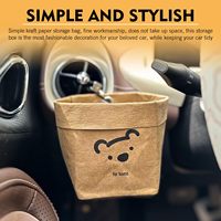 Impression personnalisée de votre propre logo, sac en papier kraft recyclable pour plantes en pot, lavable, de qualité alimentaire, imperméable, pour l'emballage des plantes en pot