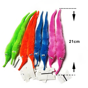 لعبة دودة قطيفة مبتكر للأطفال لعبة لعبة دودة قطيفة مبهجة للأطفال بالجملة - Product Image 2