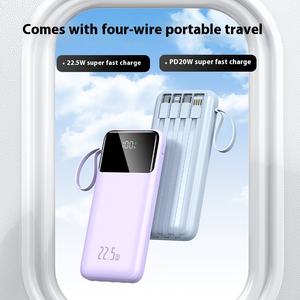 พาวเวอร์แบงค์พกพาขนาด20000mAh พร้อมสายชาร์จเร็วมาก22.5W - Product Image 2