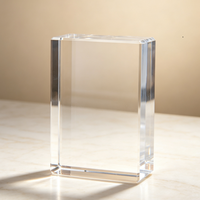 Vente directe d'usine, prix bas, haute qualité, blocs de verre cristallin gravés au laser 3D K9