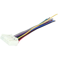 4 5 6 8 10 12 13 16 18 20 22 24 28 30 pin coche conector macho hembra de radio de coche arnés de cable conector de la Asamblea