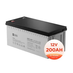 Ue Oplaadbare 12 Volt 12 V 100ah 150 Ah 200ah 250ah Gel Vrla Verzegelde Lood-Zuur Batterij