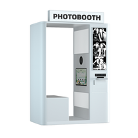 Machine Photobooth Commémorative de Tourisme Culturel PDL Pdl-5, Kiosque Selfie pour Smartphones, NFC, Bluetooth, Télécommande, Portable