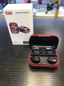 Auricolari <span class=keywords><strong>M23</strong></span> rohs TWS IPX6 3500mah batteria auricolare In ear BT 5.1 cuffie anc Wireless da gioco con schermo LED Power Display - Product Image 6