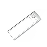 Lampu Sensor LED Tuodi Tanpa Kabel 300mAh USB Isi Ulang, Tempel di Mana Saja di Ruangan