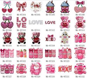 Camiseta de <span class=keywords><strong>Vinilo</strong></span> Lavable con Diseño Brillante Tejido para el Día de San Valentín, Ideal para Pegatinas de Transferencia Térmica, Precio Bajo, Excelente - Product Image 2