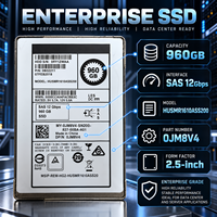 Pour Dell Enterprise Plus 960 Go SAS SSD 12 Gbit/s 2,5 pouces HUSMR1610ASS200 PN 0JM8V4 Disque SSD d'entreprise