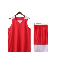 Ensemble de pantalons de basket-ball double face pour adultes et enfants, vente en gros rapide, maille respirante, 100% polyester, patchwork, motif 3D, tendance, marque