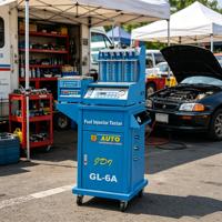 Banco de Pruebas de Diagnóstico Multifuncional para Inyectores de Combustible FY GL-6A, Máquina de Prueba de Fugas por Flujo Ultrasónico 200-240V