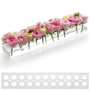 Décoration intérieure Vase rond de haute qualité pour centre de table Vase à fleurs en acrylique pour table - Product Image 6