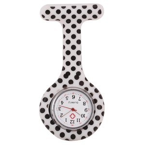 Orologio da tasca da infermiera all'ingrosso Dia 38MM Silicone medico tasca spilla da infermiera in silicone orologio tunica per orologi da infermiera Fob - Product Image 4