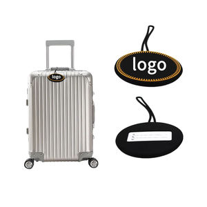 Nouvelle Étiquette de Bagage en Silicone Personnalisée avec Carte Nom, Vente Chaude 2026, Vente en Gros Usine, Identificateur de Valise de Voyage Paisen Factory - Product Image 1