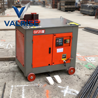 Cintreuse électrique de barres d'armature 3KW 380V pour barres déformées 6-22mm et barres rondes 6-25mm, cintreuse numérique CNC pour étriers, prix direct usine