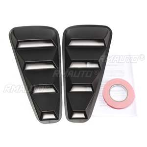 Paire de caches de ventilation latéraux de type ailette 1/4 pour Ford Mustang 2005 2006 2007 2008 2009 2010 2011 2012 2013 2014 - Product Image 3