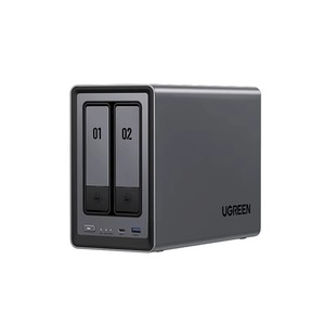 Original New DXP2800 2-Bay N100 Quad-core CPU 8GB DDR5 RAM 2.5GbE 2 * ช่องเสียบ M.2 NVMe 2 ช่อง 4K Network Nas Storage DXP2800 - Product Image 1
