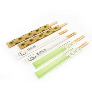 玉米雪峰曾经加入天然筷子，可用于中国芒果Bamvoo筷子包装