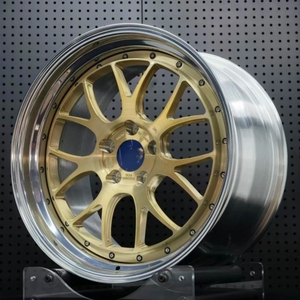 Jantes forgées SHIN 1/2 pièces 5x114.3 5x112 5x130 5x120, jantes légères finition or pour BMW M2/3/4 M5 M8 X5 X6 LM - Product Image 3