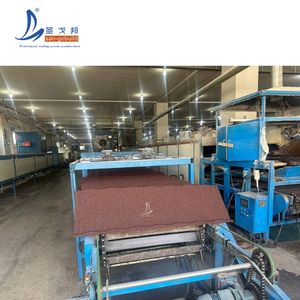 La toiture en acier enduite de pierre de Toles Tuiles lambrisse les feuilles légères de toit pour la construction globale - Product Image 1