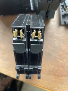 BH disjuntor em miniatura preto plug-in tipo placa de distribuição mcb usar 1p 2p 10a 20a ch - Product Image 6