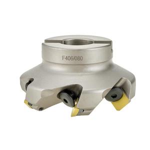 เครื่องตัดเฟอร์วีสำหรับงานผิวหน้า F406 080 พร้อมเม็ดมีดเปลี่ยนได้ - Product Image 1