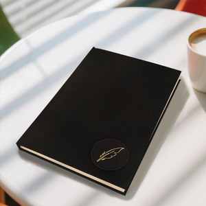 สมุดโน้ตปกแข็ง A5/B5/A6 หุ้มผ้าลินิน สามารถสั่งทำโลโก้ หน้ากระดาษ และบรรจุภัณฑ์ได้ พร้อมโลโก้สีสันสดใสตามสั่ง - Product Image 4