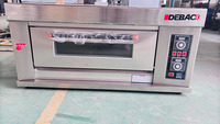 Four à sole DEBACK GAS à 3 niveaux et 6 plateaux avec contrôle, haute productivité pour la cuisson, la vapeur, les pizzas, les gâteaux, les biscuits, usage industriel