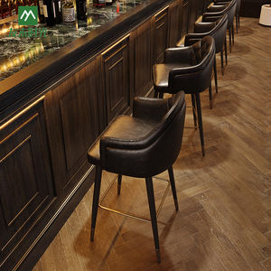 كراسي بار على الطراز الأمريكي القديم لمقاهي البيسترو والمطاعم مع طاولات بار - Product Image 1