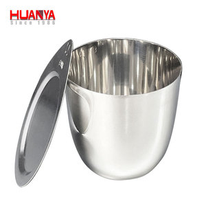 بوتقة بلاتين عالية النقاء 99.95% مع غطاء، سعات 10 مل و25 مل و30 مل و50 مل، أدوات مختبرية من البلاتين - Product Image 5