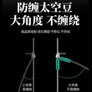 Multi Hook Fishing Rig With Four Hooks Pre Tied Leader Double Taper Nylon Line For River Reservoir Pond Fishing - Product Image 5