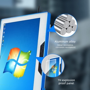 Sistema de Punto de Venta con Pantalla Flexible de 23.6/32'' y Teclado Numérico, Escáner de Código de Barras QR, Quiosco de Autoservicio con Lector de Tarjetas, Quiosco de Pago - Product Image 6