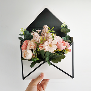 High quality low price mom box new design i love you flower gift display box with eternity flower