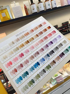 MILAN Suministros de Uñas al por Mayor Set de Esmalte en <span class=keywords><strong>Gel</strong></span> 36 Colores Nude Rosa Translúcido Jalea de Hielo Semi Permanente Removible - Product Image 2