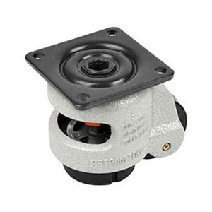 3 4 5 inci baja tahan karat PU furnitur menengah roda kombinasi industri roda untuk troli dan mesin - Product Image 2