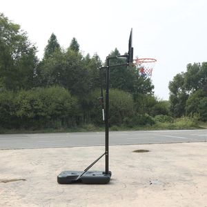 Aro de baloncesto ajustable de alta resistencia de 120cm con <span class=keywords><strong>45</strong></span> llantas Tablero trasero de portería de baloncesto portátil y móvil para adultos incluido - Product Image 6