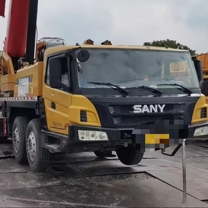 원래 사용 SANY STC750T6 텔레스코픽 붐 트럭 크레인 사용 중공업 건설 기계 산 0086 18117060100 - Product Image 2
