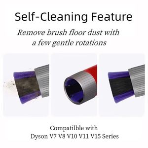Brosse à poussière et tuyau d'extension flexible et verrouillage de la gâchette Compatible pour aspirateur Dysons <span class=keywords><strong>V7</strong></span> V8 V10 V11 V15 - Product Image 3