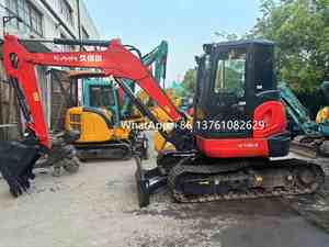 Fabriqué au Japon, mini-machine hydraulique Kubota Kx163 d'occasion, pelle sur chenilles de 6 tonnes, excavatrice Kubota d'occasion - Product Image 2