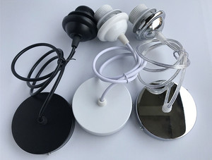 Hagood Hot Bán 10Cm Đèn Chủ + E27 Đầy Đủ Răng Đèn Chủ 1 Mét Dài Cho Ac110 220V Đèn Trần Chủ Đèn Phụ Kiện - Product Image 5