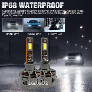 หลอดไฟหน้า LED <span class=keywords><strong>V12</strong></span> H1 H4 H7 H11ใหม่โรงงาน H13 HB3 9005 HB4 9006หลอดไฟ LED สำหรับรถยนต์50000lm - Product Image 5