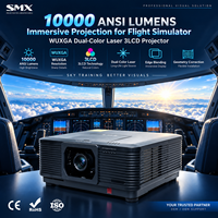 Projecteur immersif 10 000 lumens ANSI, laser bicolore, projecteur 3LCD pour solutions de projection immersives en grandes salles